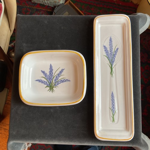 Set olive serving dish - of,