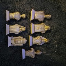 Collection of Star Wars Kellogg’s Cereal Collector Figures with Hidden Scrolls