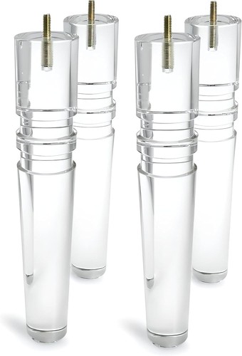 Inch acrylic furniture legs - 12,