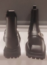 Goth Rock Emo K-POP Black Boots