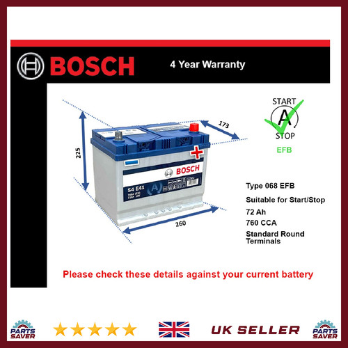 Efb battery fits honda - battery, accord