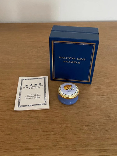 Halcyon days enamel box - ,