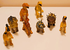 Dinosaur Toy Figures Lot of 8