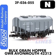 BULK GRAIN HOPPER GWR AVONMOUTH 42313 wagon 1:148 N gauge Dapol 2F-036-055