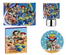 TOY STORY buzz woody- 12" Lightshade, Touch Lamp, Wall Art, Wall Clock or Bundle