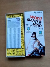 Vintage WORD Master Mind Game Invicta 1975 -Complete Contents Unpunched & Sealed