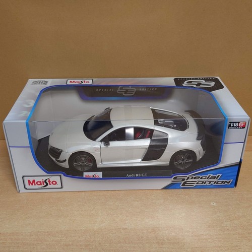 Maisto audi gt white - maisto,