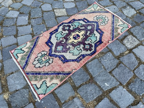 Vintage turkish rug - vintage,