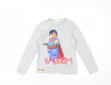 LEGO Boys Grey Superman Long