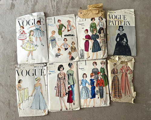 Vogue pattern vintage dress - vogue,