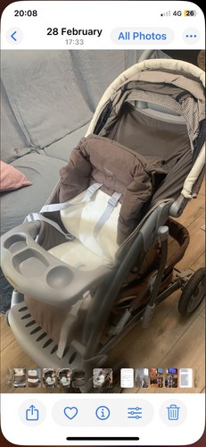 Graco pushchair reclines flat - graco,