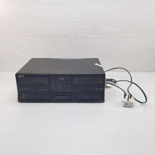 Akai m616w double cassette - akai, hx-m616w