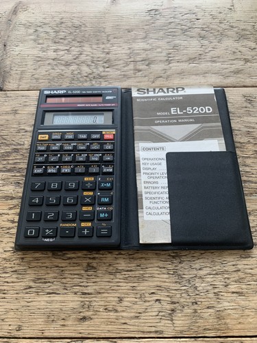 Sharp 520d scientific - el-520d,