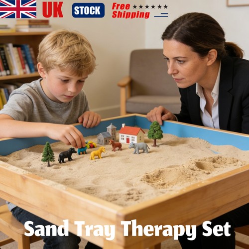 Sand tray therapy set - therapy, lid