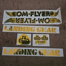 SE Racing "OM FLYER" decal set