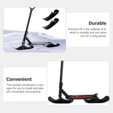 2PCS Scooter sled Warm sled