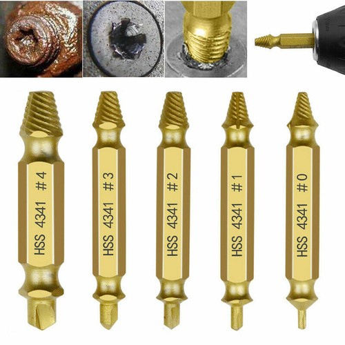 Dual head damaged screw - head,
