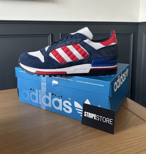 Adidas 600 navy blue suede - adidas,