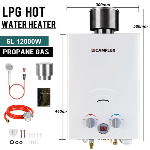 Tankless gas hot water - tankless,