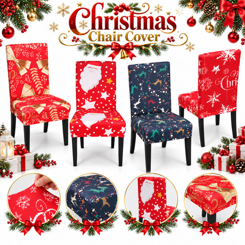 Christmas chair cover - chair,