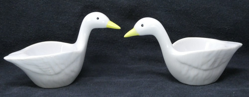 Swan goose egg cups open - goose,