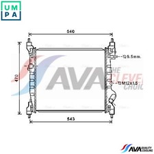 RADIATOR ENGINE COOLING