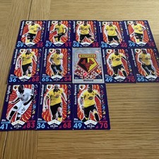 2016-2017  MATCH ATTAX  13 X WATFORD  CARDS
