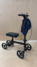 HAIYAN Knee Walker Scooter with Seat & Storage Bag – Lightweight Mobility Aid