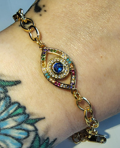 Evil eye bracelet with - bracelet,