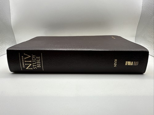 Niv study bible zondervan - niv,