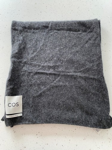 Cos charcoal 100 - charcoal, cashmere