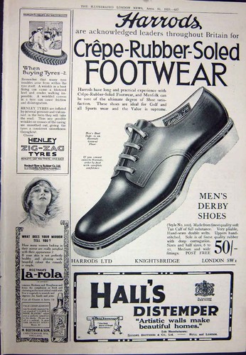 Old vintage print 1923 - old,