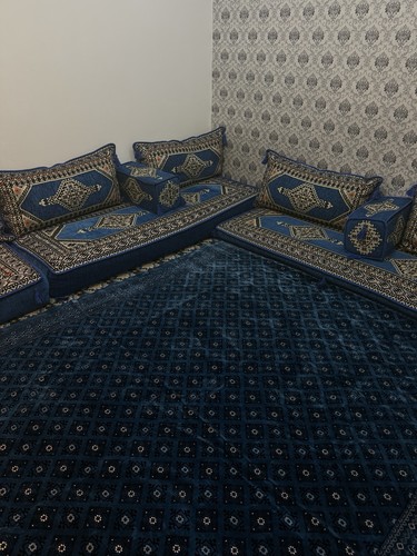 Afghan majlis floor seating - floor,