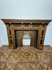 Rare * Bruce James Talbert *20 x TIFFANY Favrile Tiles AESTHETIC GRAND FIREPLACE