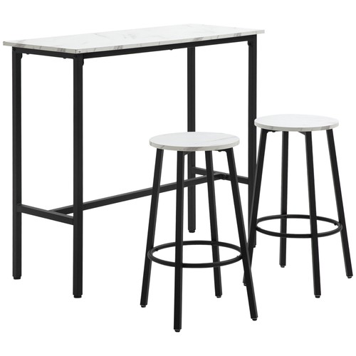 Homcom piece bar table - 3,