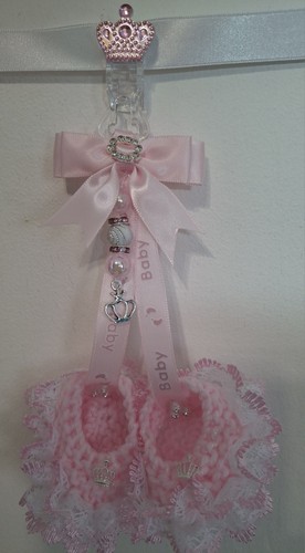 Pram charms new - pram, charms*new*pink/white