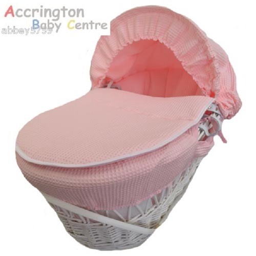New waffle moses basket covers - basket,