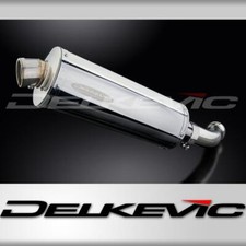 HONDA VFR750 1994-1997 350mm OVAL STAINLESS BSAU SILENCER EXHAUST KIT