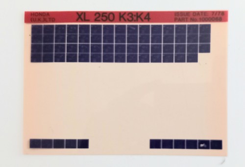 Honda 250 1978 - xl,