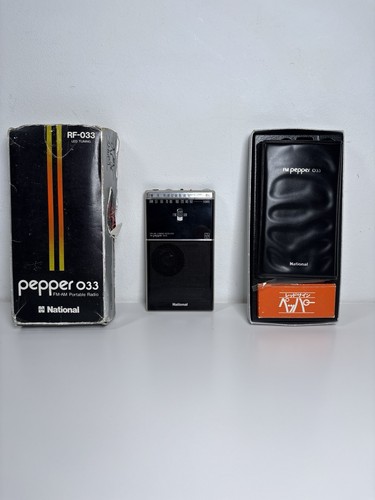 National pepper radio - national, rf-033