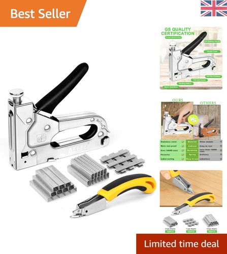 Heavy duty staple gun set - duty,