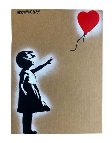 Banksy 2015 rare stencil - rare,
