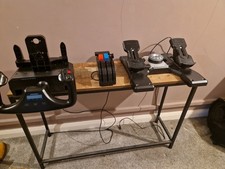 Logitech Flight Yoke System with Throttle Quadrant and Rudder Pedals
