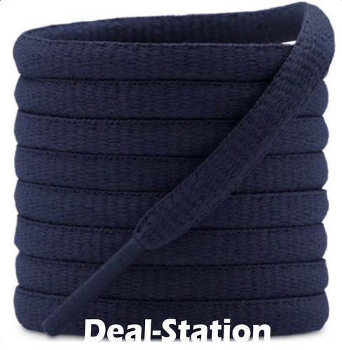 Oval shoe laces semi - shoe,