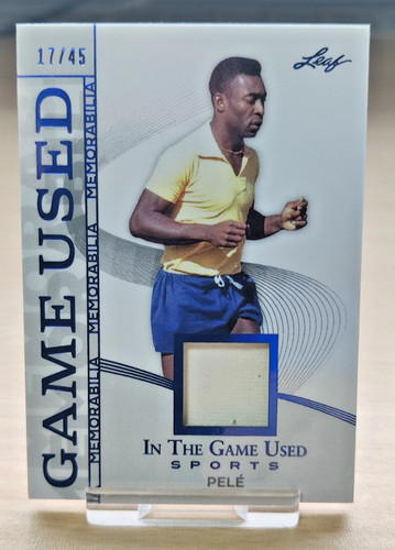 Pele player worn game - pele,