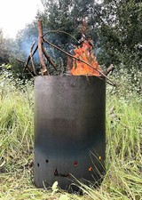 Garden waste incinerator - garden,
