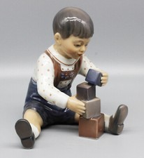 Porcelain figurine boy - porcelain,