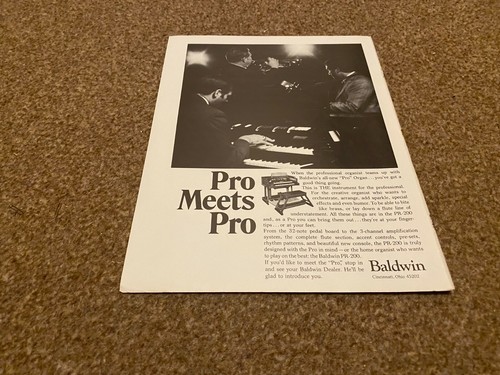 Jbf26 advert 11x8 baldwin pro - advert,