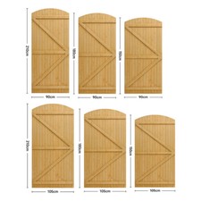 Flat arched top wooden - wooden, garden