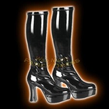 Ladies 1960/70s Black Gogo